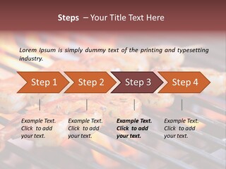 Party Copy Space Red PowerPoint Template