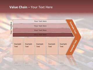 Party Copy Space Red PowerPoint Template