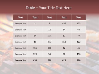 Party Copy Space Red PowerPoint Template