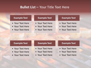Party Copy Space Red PowerPoint Template