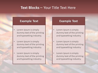 Party Copy Space Red PowerPoint Template