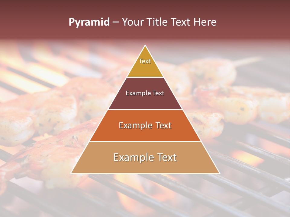 Party Copy Space Red PowerPoint Template