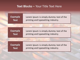 Party Copy Space Red PowerPoint Template