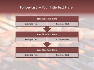 Party Copy Space Red PowerPoint Template