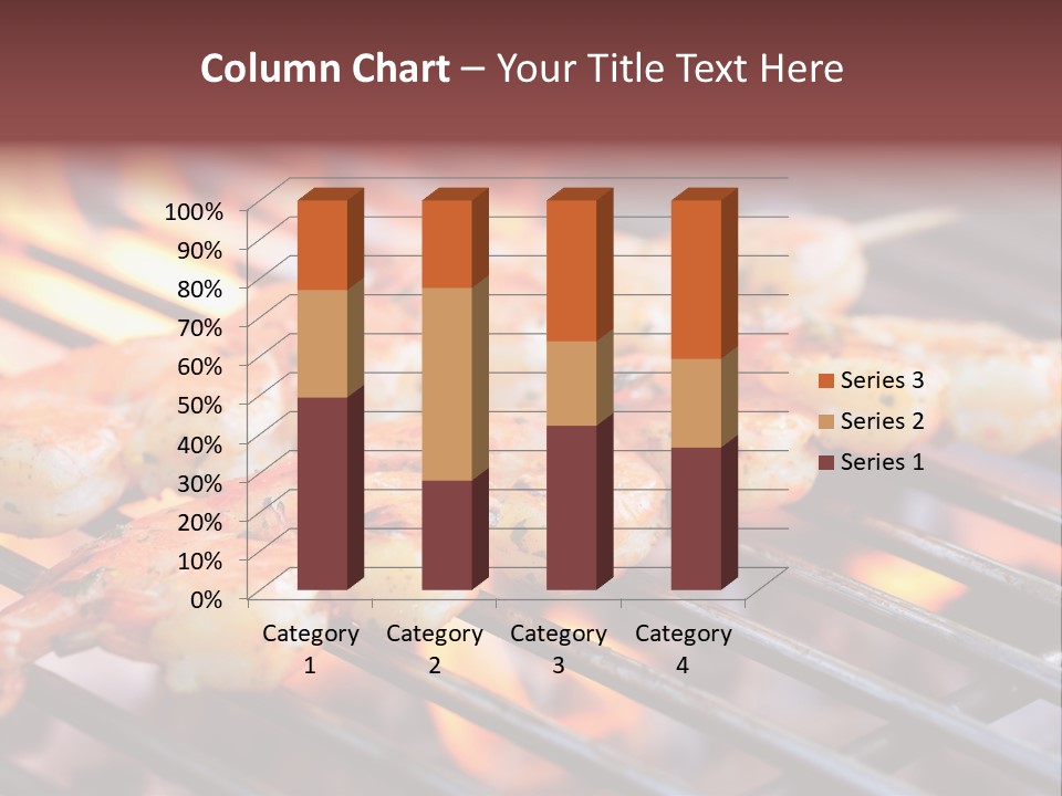 Party Copy Space Red PowerPoint Template