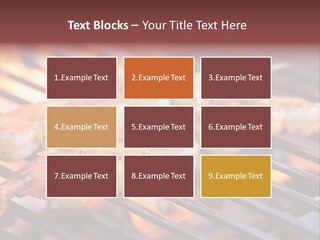 Party Copy Space Red PowerPoint Template