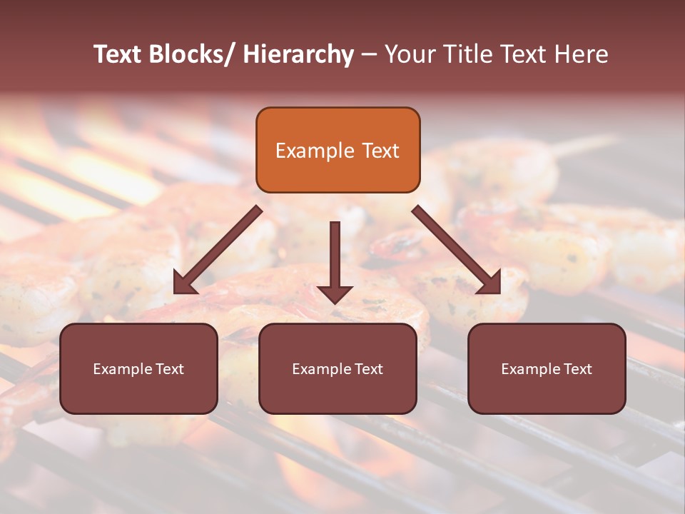 Party Copy Space Red PowerPoint Template