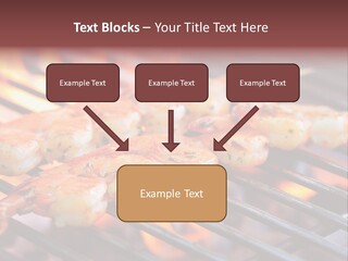 Party Copy Space Red PowerPoint Template