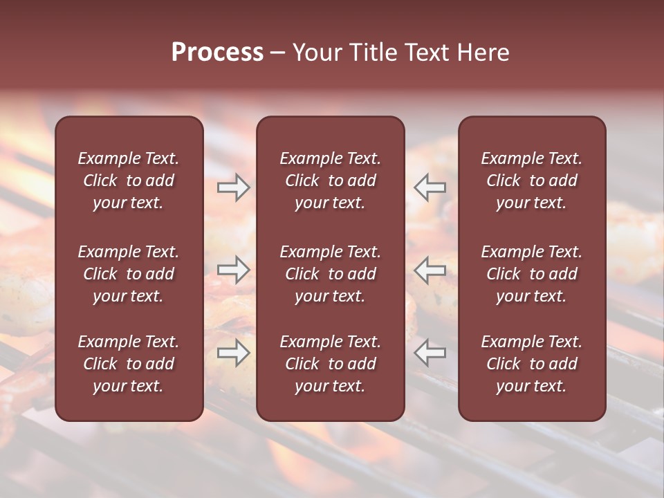 Party Copy Space Red PowerPoint Template