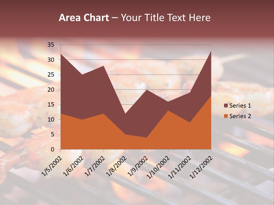 Party Copy Space Red PowerPoint Template