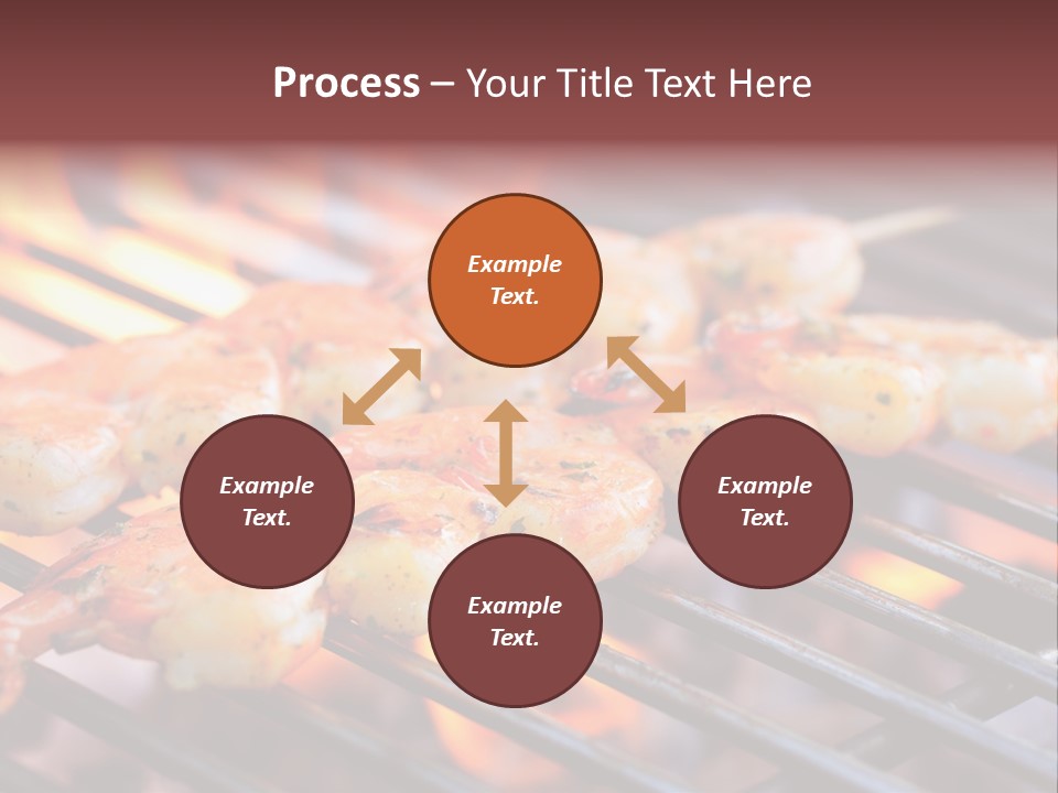 Party Copy Space Red PowerPoint Template