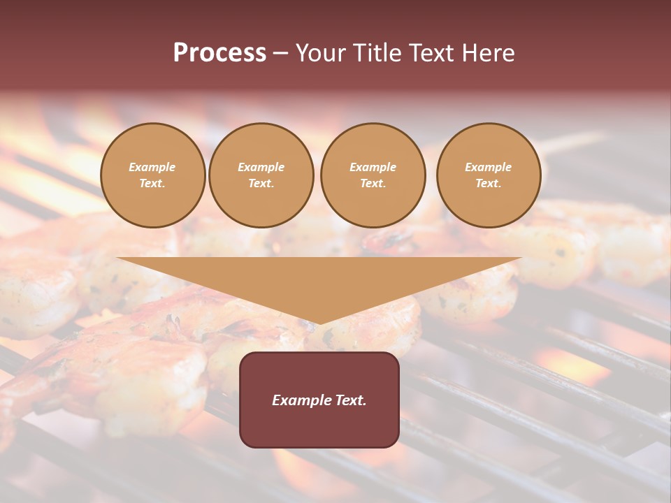 Party Copy Space Red PowerPoint Template