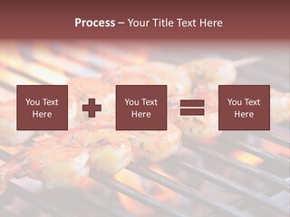 Party Copy Space Red PowerPoint Template