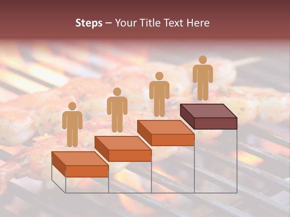 Party Copy Space Red PowerPoint Template