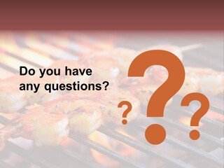 Party Copy Space Red PowerPoint Template