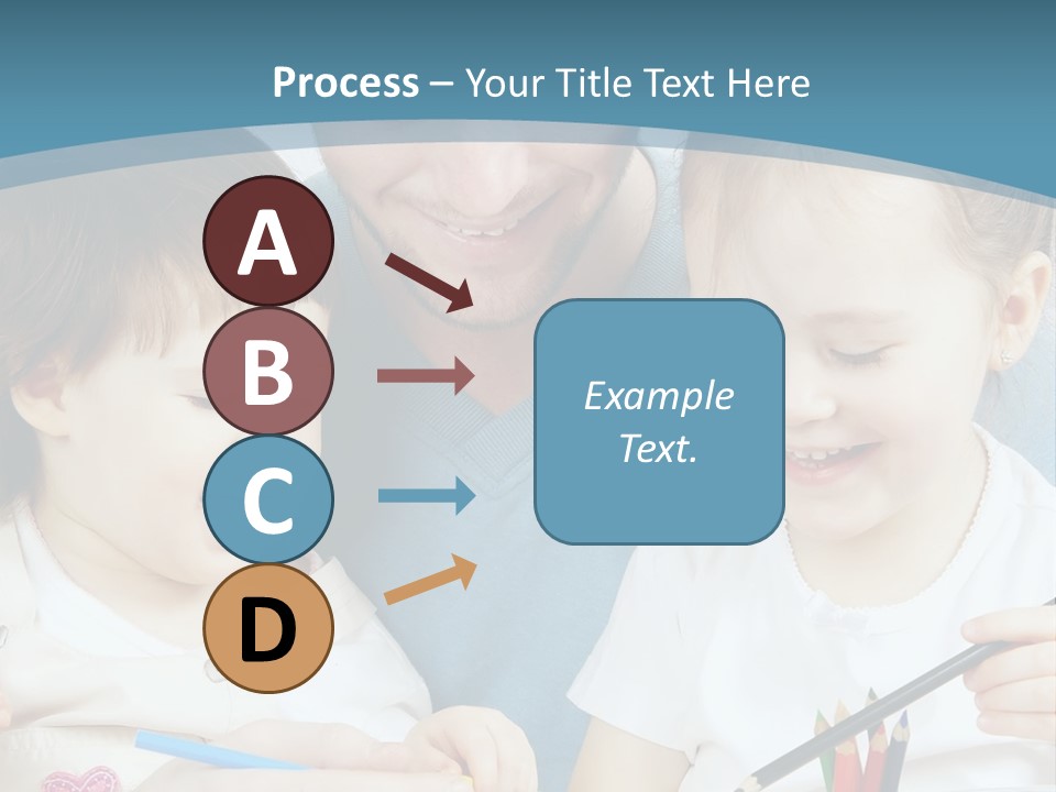 Paper Together Image PowerPoint Template