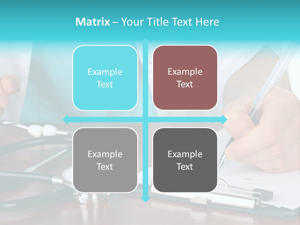 White Write Note PowerPoint Template