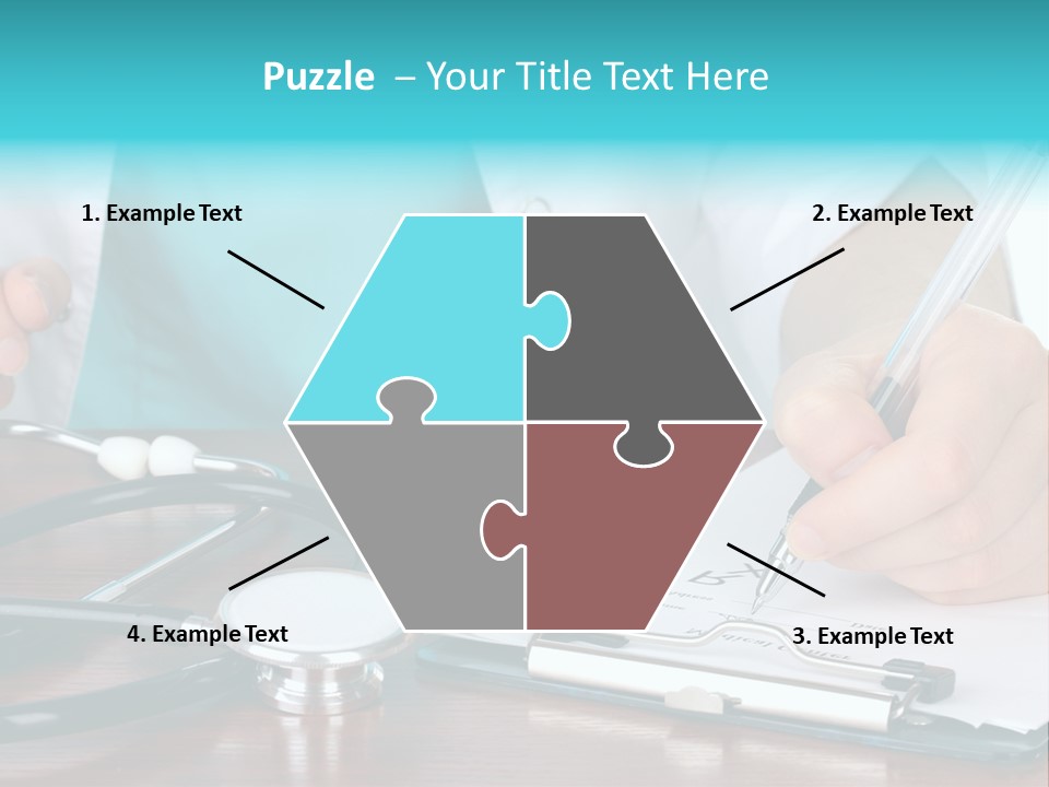 White Write Note PowerPoint Template