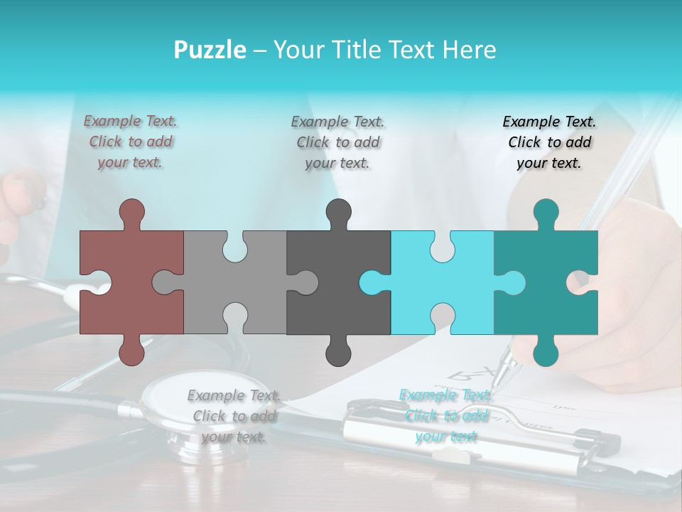 White Write Note PowerPoint Template