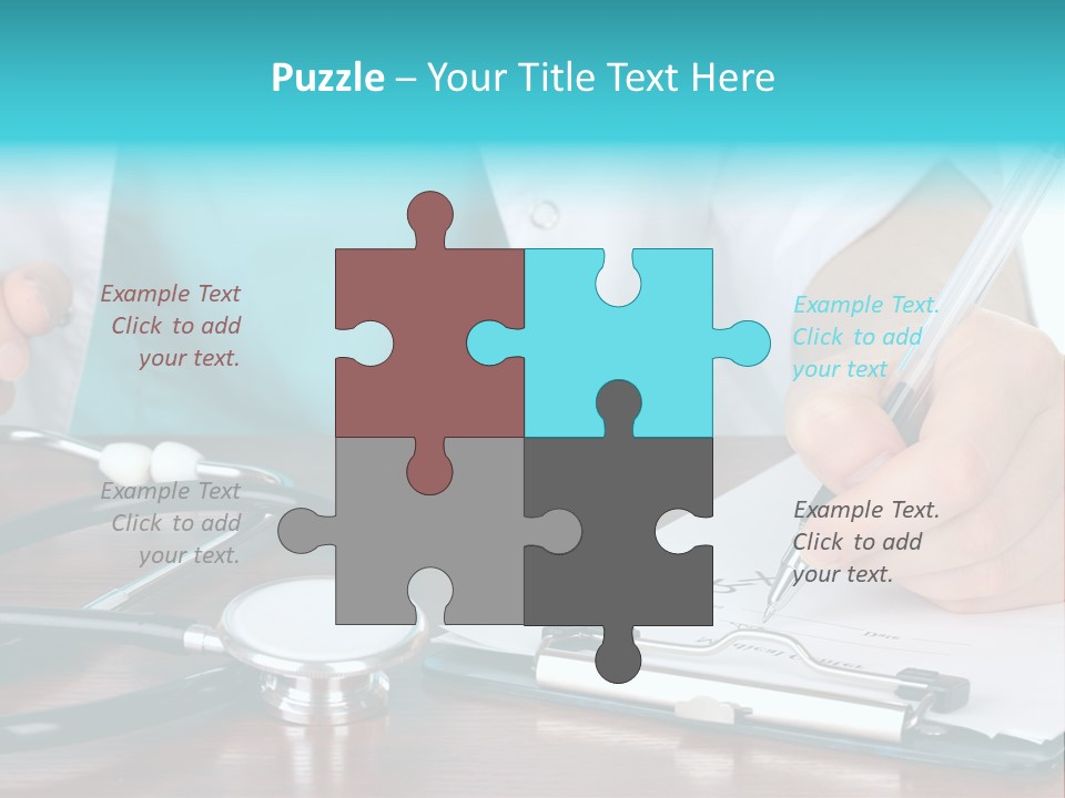 White Write Note PowerPoint Template