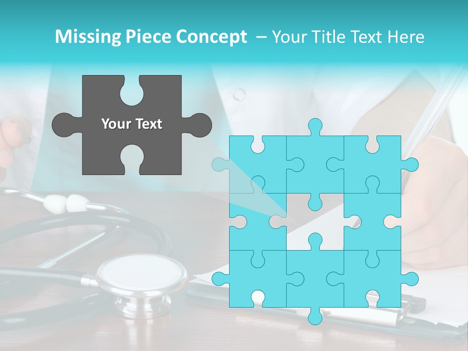 White Write Note PowerPoint Template