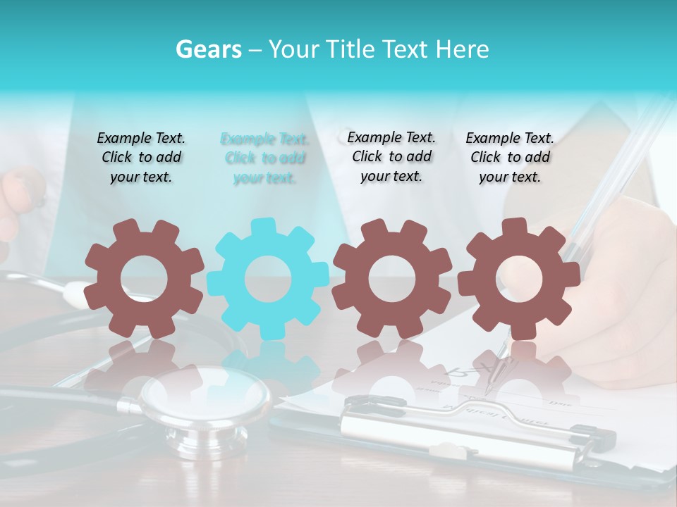 White Write Note PowerPoint Template