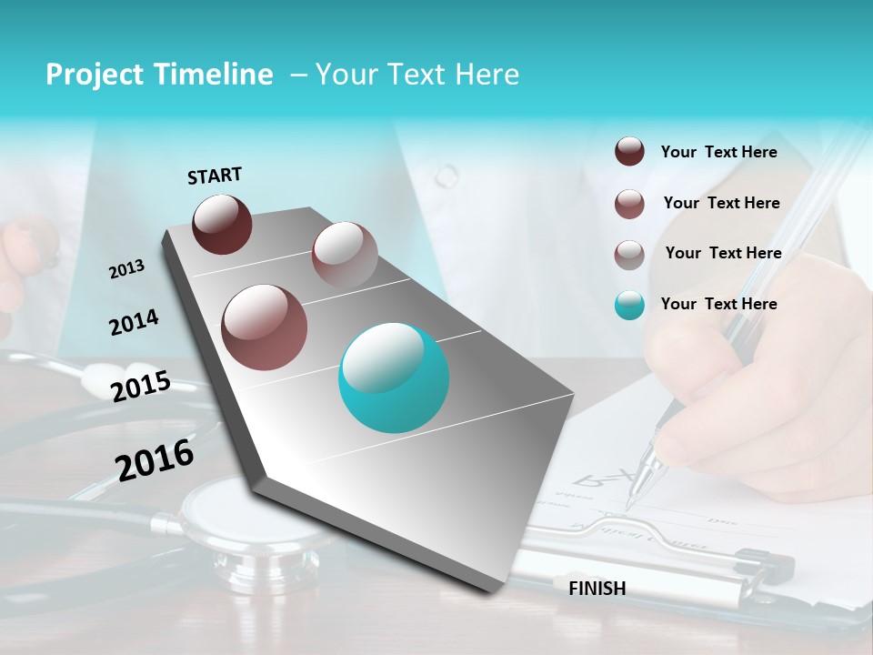 White Write Note PowerPoint Template