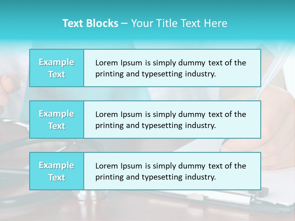 White Write Note PowerPoint Template