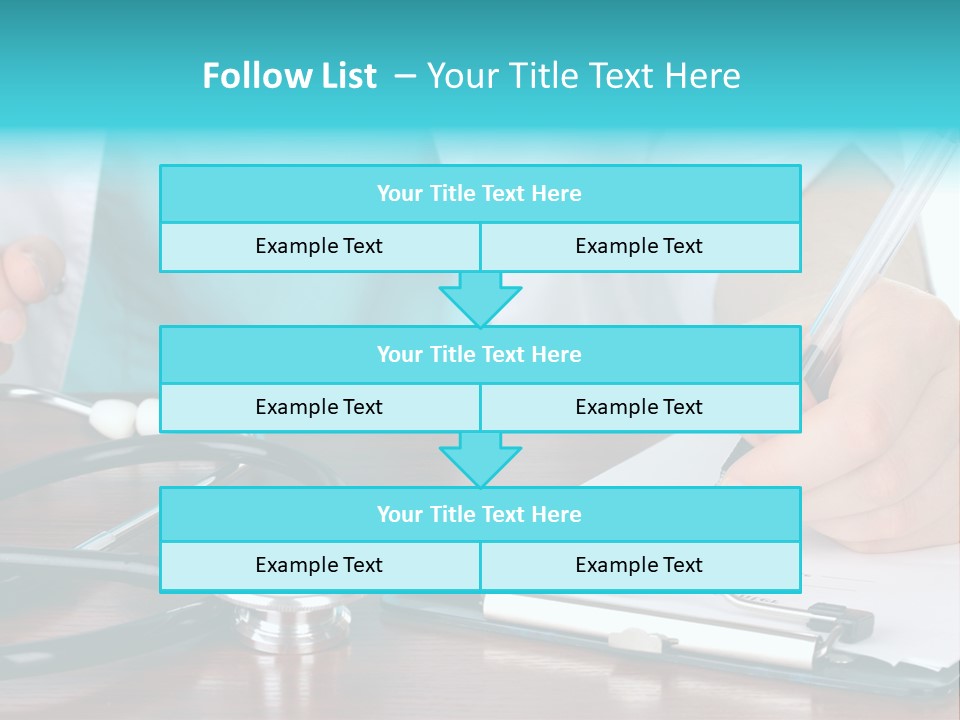 White Write Note PowerPoint Template
