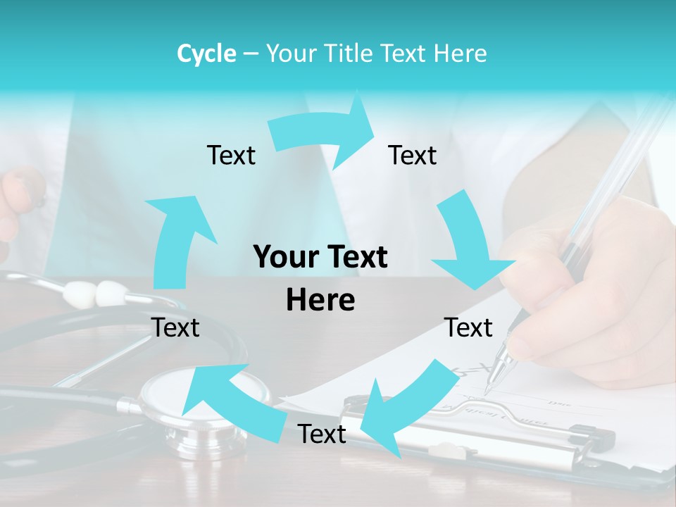 White Write Note PowerPoint Template