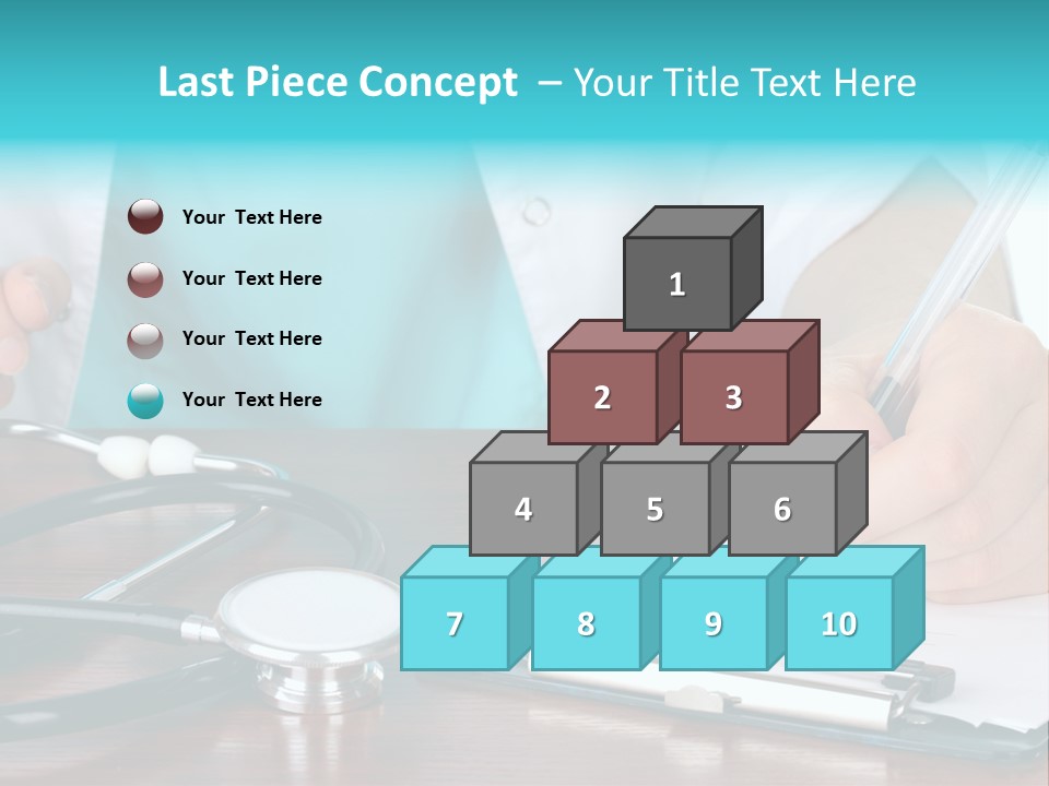 White Write Note PowerPoint Template