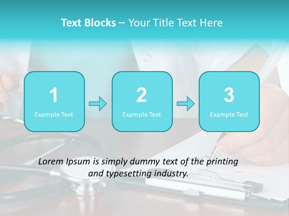 White Write Note PowerPoint Template