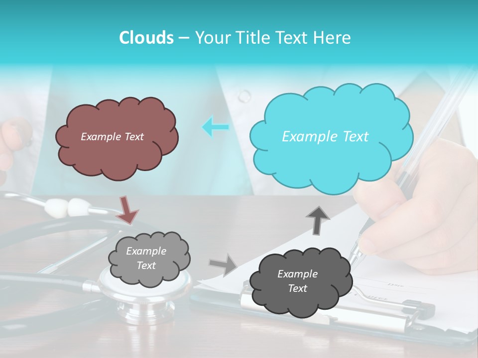 White Write Note PowerPoint Template