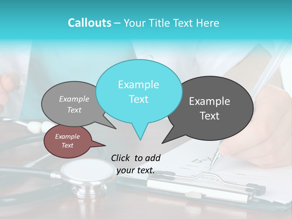 White Write Note PowerPoint Template