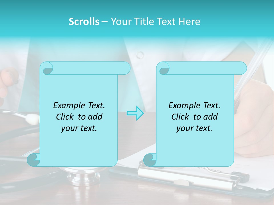 White Write Note PowerPoint Template
