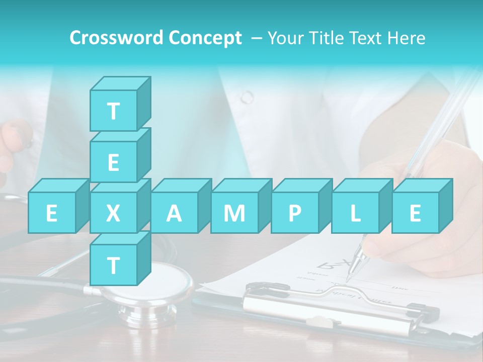 White Write Note PowerPoint Template