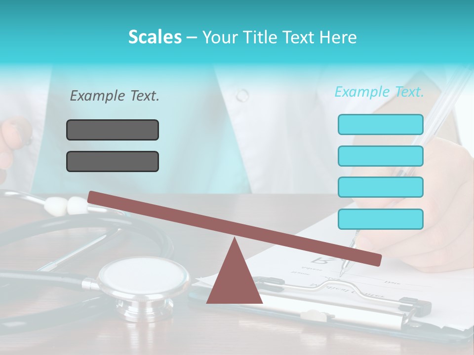 White Write Note PowerPoint Template