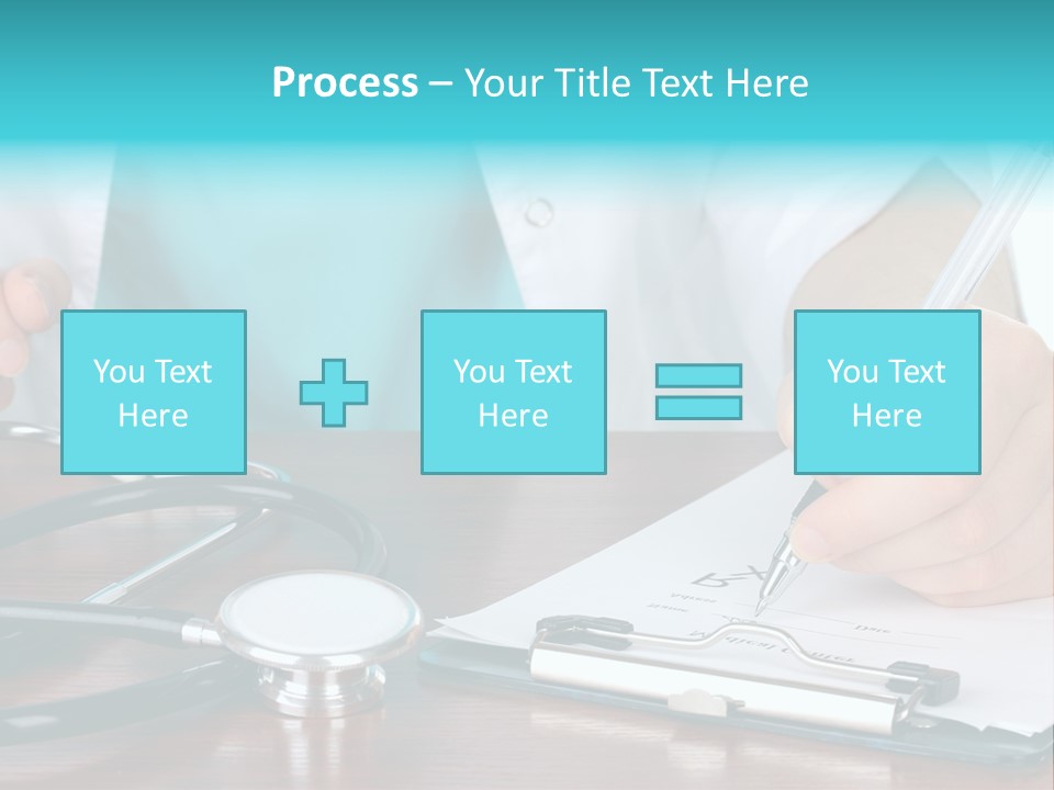 White Write Note PowerPoint Template