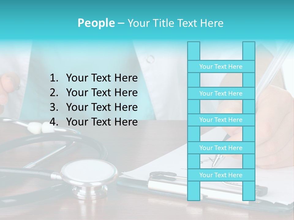 White Write Note PowerPoint Template