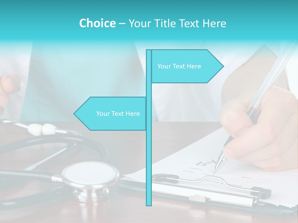 White Write Note PowerPoint Template