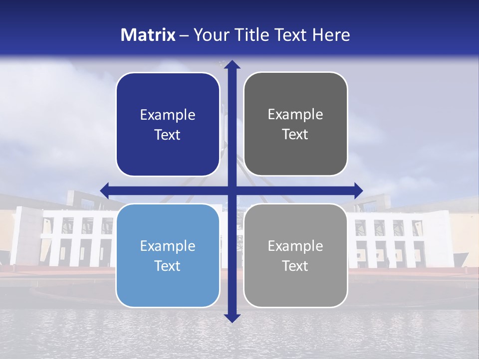 Horizon Icon Canberra PowerPoint Template
