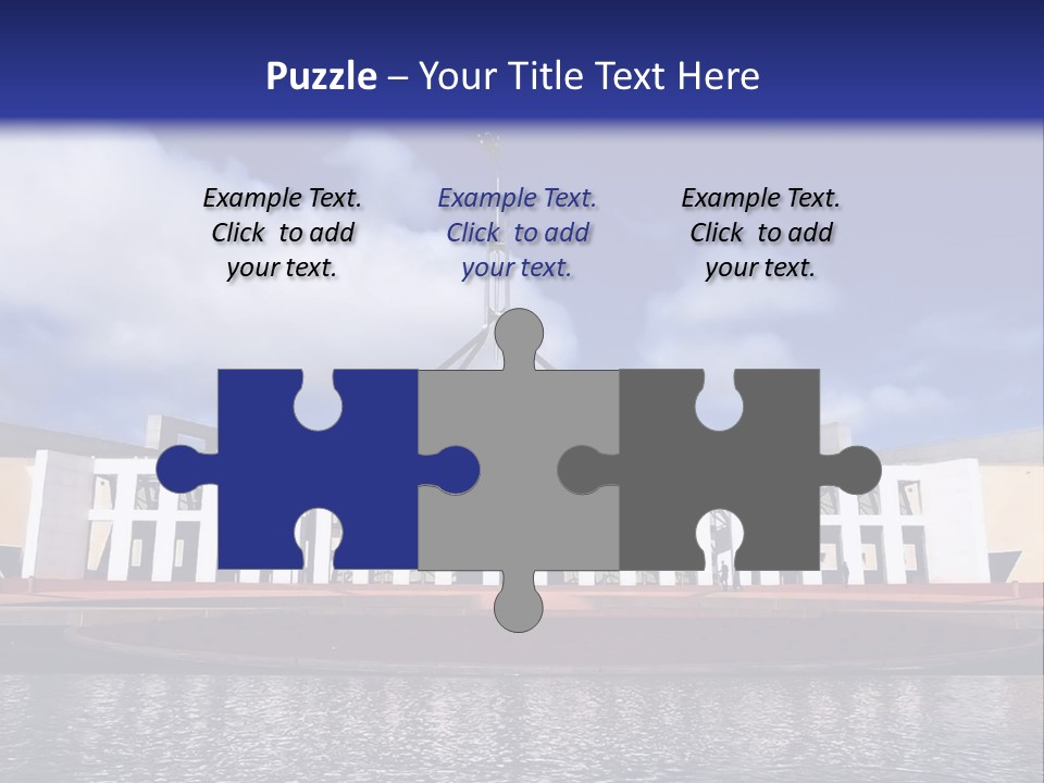 Horizon Icon Canberra PowerPoint Template