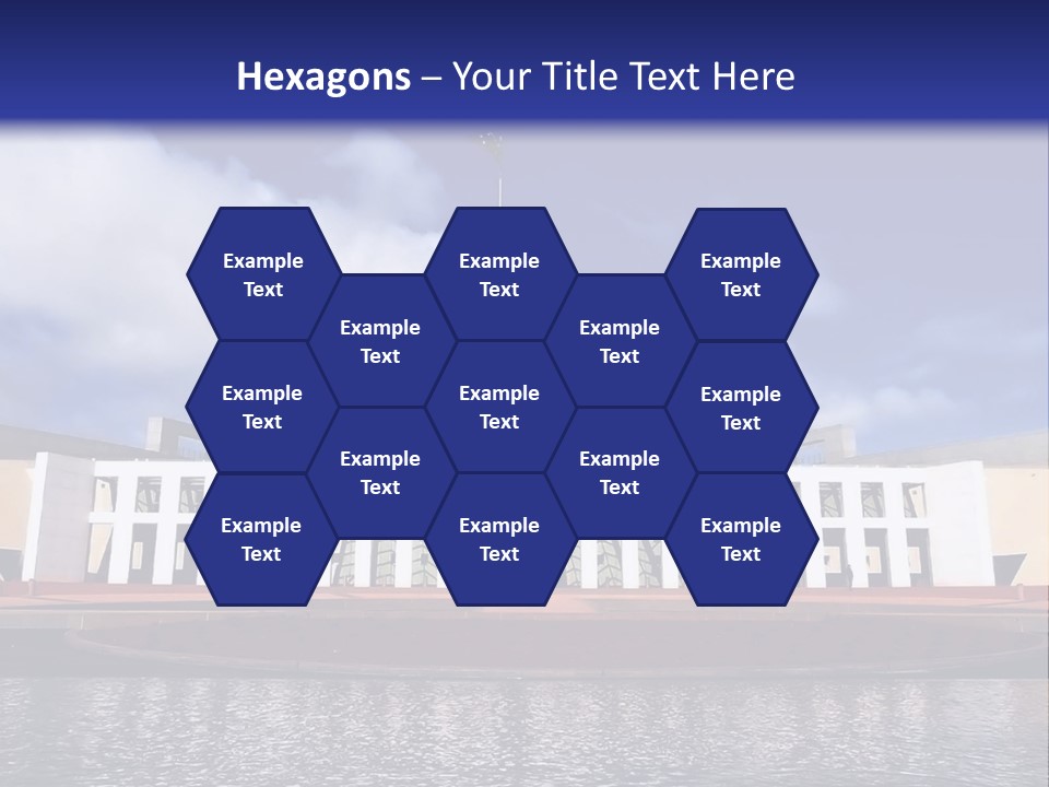 Horizon Icon Canberra PowerPoint Template