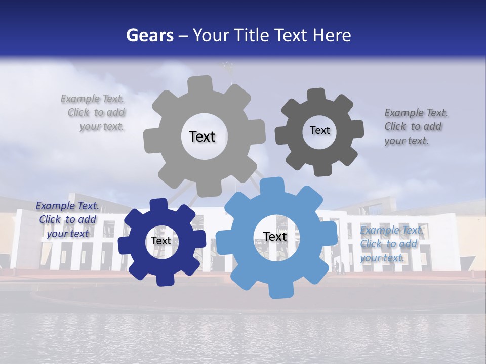 Horizon Icon Canberra PowerPoint Template
