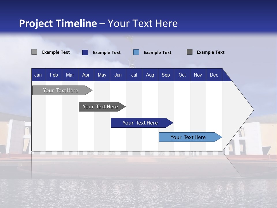Horizon Icon Canberra PowerPoint Template