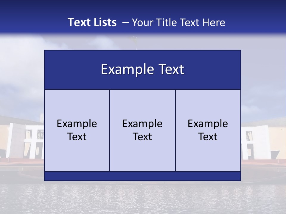 Horizon Icon Canberra PowerPoint Template