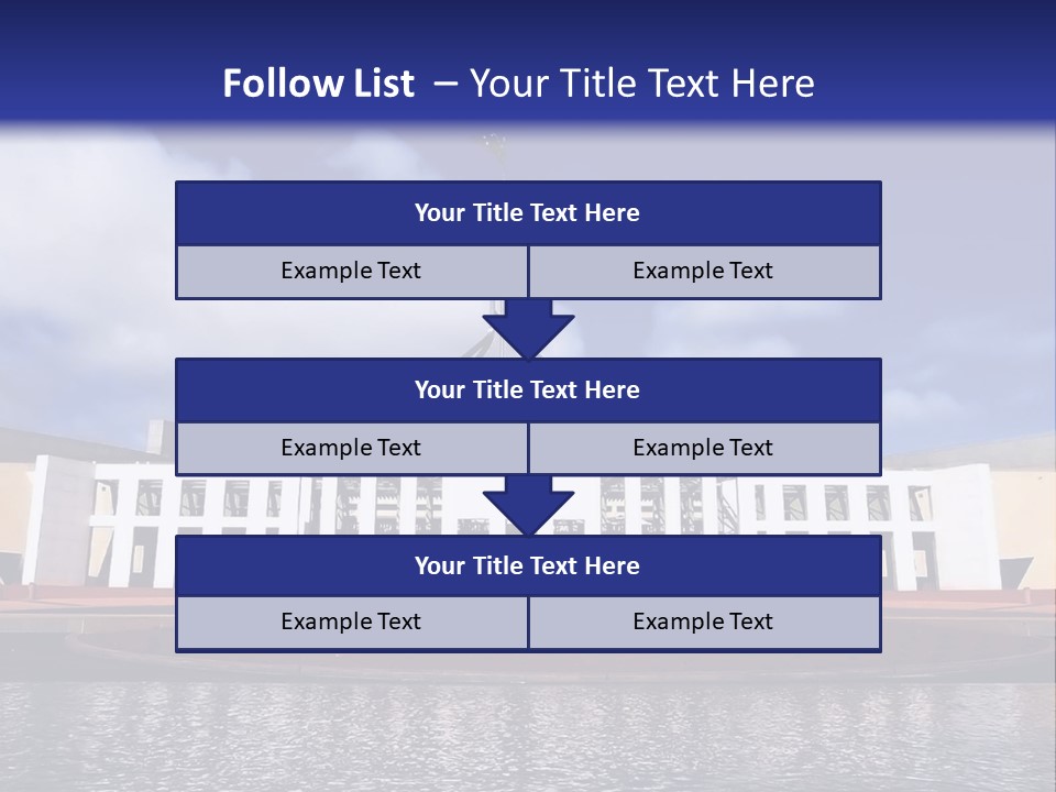 Horizon Icon Canberra PowerPoint Template