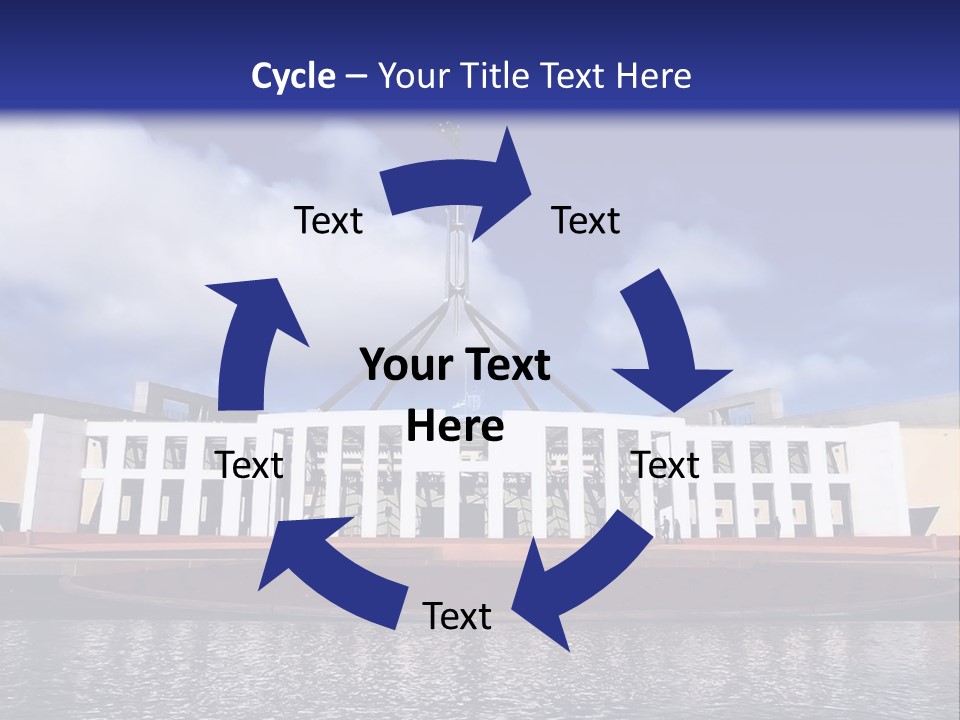 Horizon Icon Canberra PowerPoint Template