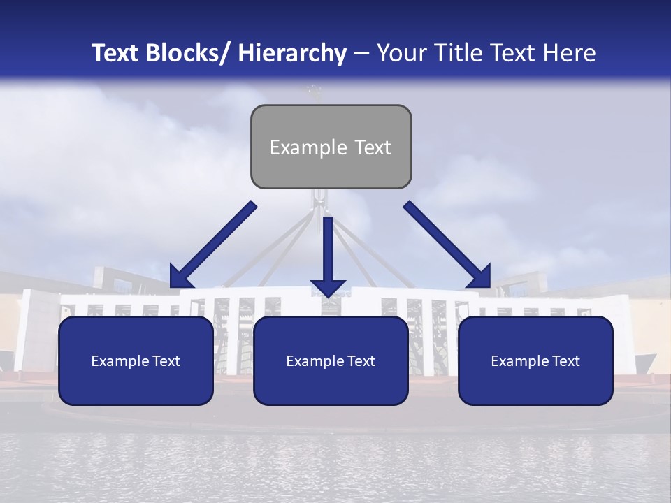 Horizon Icon Canberra PowerPoint Template
