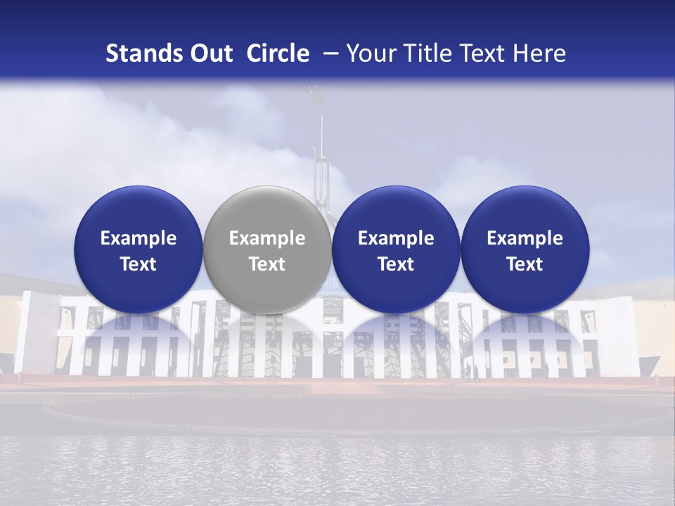 Horizon Icon Canberra PowerPoint Template
